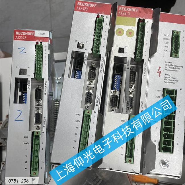 BECKHOFF�����ŷ������S�� AX2523-B900���@ʾF13E�S��