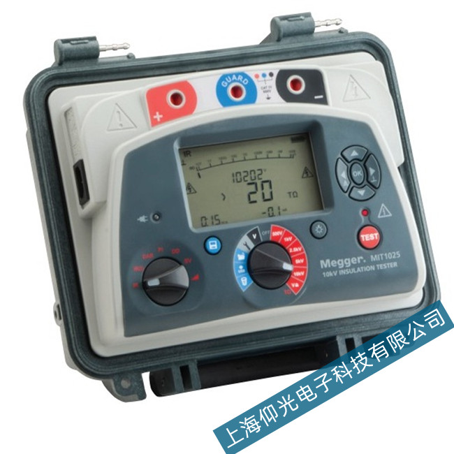 ����MEGGER���yԇ�xMIT1025���ϾS��̎������