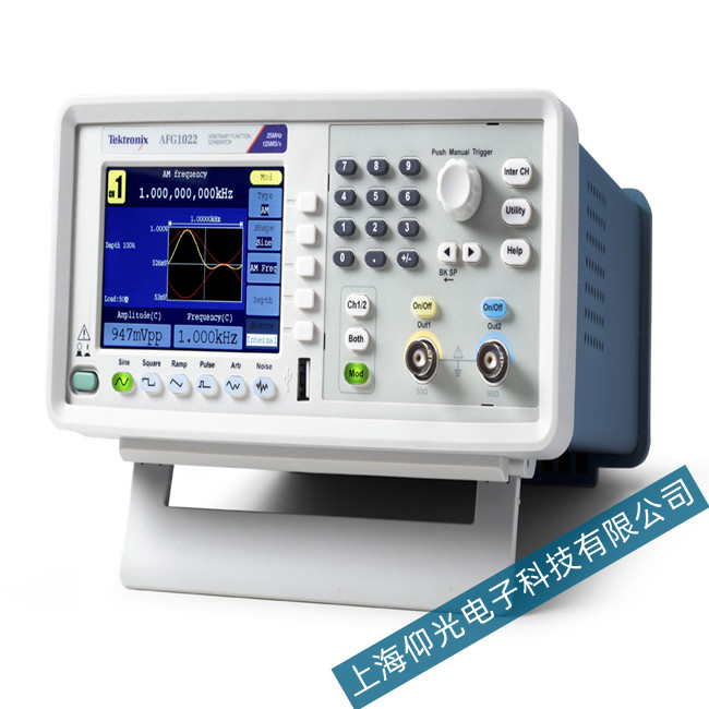 ̩��AFG1022���ΰl�����_�C���@ʾ���ϾS�ް���