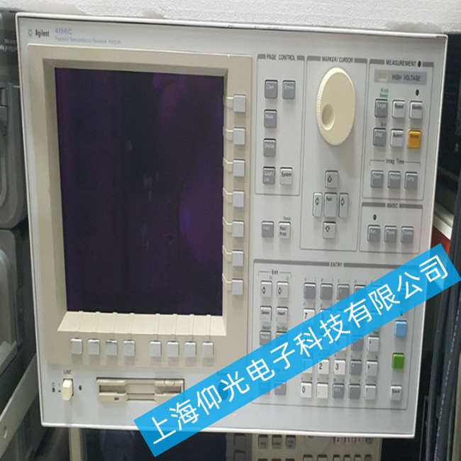 ���݂�Agilent 4156C ���ܰ댧�w���������x���F�Ȳ�Ԫ�����ϵľS�޷���